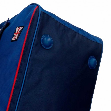 Sac de voyage PEPE JEANS LONDON "Overlap" bleu | sac de sport homme garçon marque pas cher