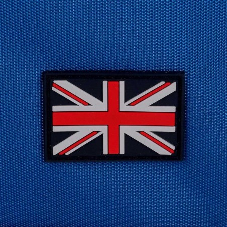 Sac de voyage PEPE JEANS LONDON "Overlap" bleu | sac de sport homme garçon marque pas cher