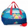 Sac de voyage enfant BABY SHARK "Happy Family" bleu | Bagage enfant rigolo ludique pas cher Sac de voyage enfant BABY SHARK "Happy Family" bleu | Bagage enfant rigolo ludique pas cher