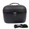 Vanity case rigide SNOWBALL "Dublin" noir | Beauty case femme pas cher Vanity case rigide SNOWBALL "Dublin" noir | Beauty case femme pas cher