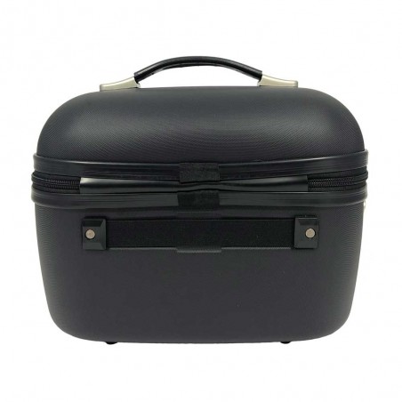 Vanity case rigide SNOWBALL "Dublin" noir | Beauty case femme pas cher