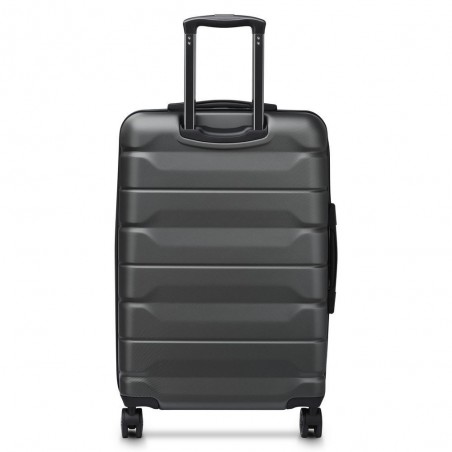 Valise extensible 68cm DELSEY "Air Armour" noir | Valise taille moyenne solide qualité marque française