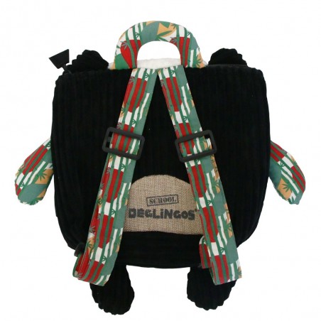 Sac à dos velours LES DÉGLINGOS "Rototos le panda" | Sac crèche maternelle original Sac à dos velours LES DÉGLINGOS "Rototos le panda" | Sac crèche maternelle original