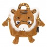Sac à dos velours LES DÉGLINGOS "Spéculos le tigre" Sac à dos velours LES DÉGLINGOS "Spéculos le tigre"