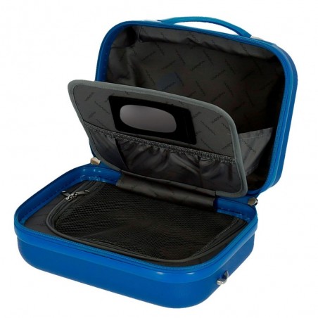 Vanity case rigide MOVOM "Riga" bleu vif | Vanity femme pas cher