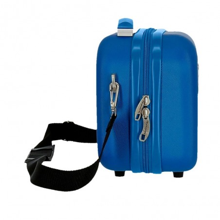 Vanity case rigide MOVOM "Riga" bleu vif | Vanity femme pas cher