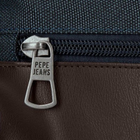 Trousse de toilette PEPE JEANS "Scratch" denim| Nécessaire de voyage homme marque pas cher