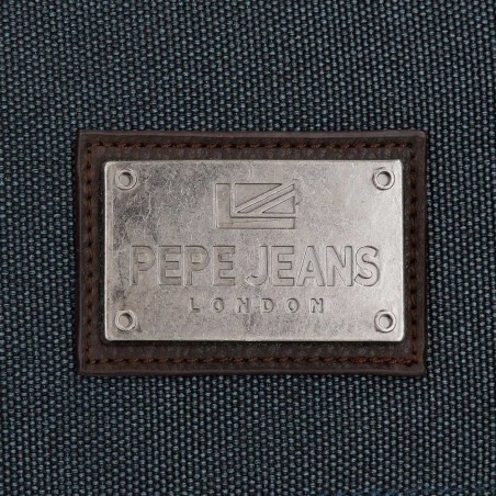 Trousse de toilette PEPE JEANS "Scratch" denim| Nécessaire de voyage homme marque pas cher