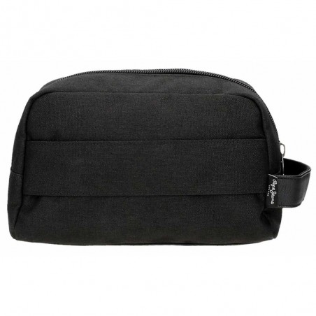 Trousse de toilette PEPE JEANS "Scratch" noir | Nécessaire de voyage homme marque pas cher