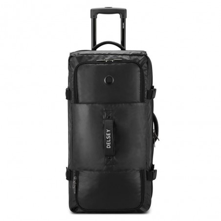 Sac de voyage à roulettes 73cm DELSEY "Raspail" noir | Grand bagage trolley imperméable marque française de qualité Sac de voyage à roulettes 73cm DELSEY "Raspail" noir | Grand bagage trolley imperméable marque française de qualité