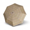 Parapluie pliant KNIRPS "T200 Medium Duomatic" check beige | Parapluie ouverture fermeture automatique solide Parapluie pliant KNIRPS "T200 Medium Duomatic" check beige | Parapluie ouverture fermeture automatique solide