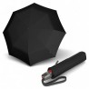 Parapluie pliant KNIRPS "T200 Medium Duomatic" uni noir | Parapluie ouverture fermeture automatique solide Parapluie pliant KNIRPS "T200 Medium Duomatic" uni noir | Parapluie ouverture fermeture automatique solide