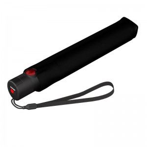 Parapluie pliant KNIRPS "Ultra light U200 Duomatic" noir | Parapluie de poche ultra léger qualité allemande