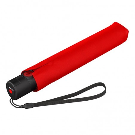 Parapluie pliant KNIRPS "Ultra light U200 Duomatic" rouge | Parapluie de poche ultra léger qualité allemande