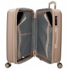 Valise extensible 75cm MOVOM "Wood" champagne | Grande valise avion solide pas cher Valise extensible 75cm MOVOM "Wood" champagne | Grande valise avion solide pas cher