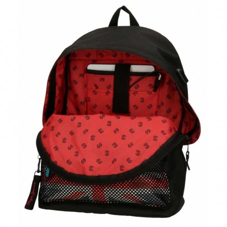 Sac à dos garçon PEPE JEANS LONDON "Malden" noir | Sac scolaire mode marque Sac à dos garçon PEPE JEANS LONDON "Malden" noir | Sac scolaire mode marque
