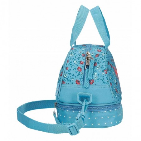 Sac repas PEPE JEANS LONDON "Ava" bleu | Lunch bag picnic fille original marque mode Sac repas PEPE JEANS LONDON "Ava" bleu | Lunch bag picnic fille original marque mode
