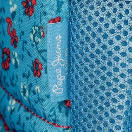 Sac repas PEPE JEANS LONDON "Ava" bleu | Lunch bag picnic fille original marque mode Sac repas PEPE JEANS LONDON "Ava" bleu | Lunch bag picnic fille original marque mode
