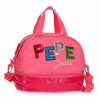 Sac repas PEPE JEANS LONDON "Kim" rose | Lunch bag picnic fille original marque mode Sac repas PEPE JEANS LONDON "Kim" rose | Lunch bag picnic fille original marque mode
