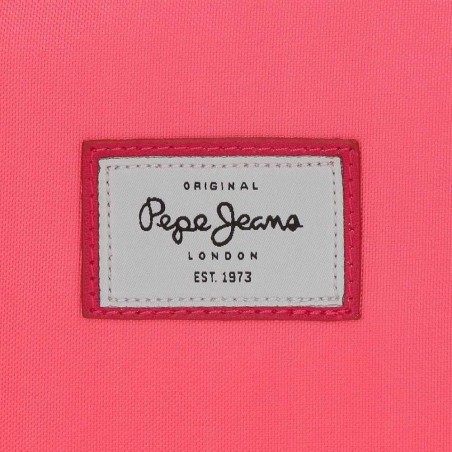 Sac repas PEPE JEANS LONDON "Kim" rose | Lunch bag picnic fille original marque mode