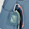 Sac bandoulière 2 cpts PEPE JEANS "Tessa" bleu jean | Mini sac à main femme pochette pas cher Sac bandoulière 2 cpts PEPE JEANS "Tessa" bleu jean | Mini sac à main femme pochette pas cher