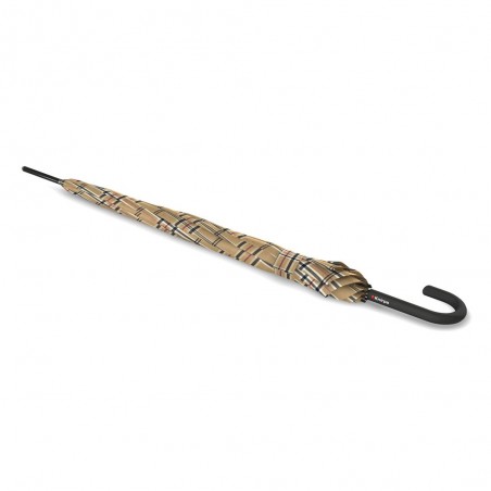 Parapluie long KNIRPS "T.760 automatic" check beige | Parapluie canne solide garantie 5 ans motif Burberry Parapluie long KNIRPS "T.760 automatic" check beige | Parapluie canne solide garantie 5 ans motif Burberry