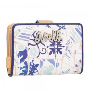 Portefeuille compact femme ANEKKE "Sunrise" | Compagnon taille moyenne original pas cher