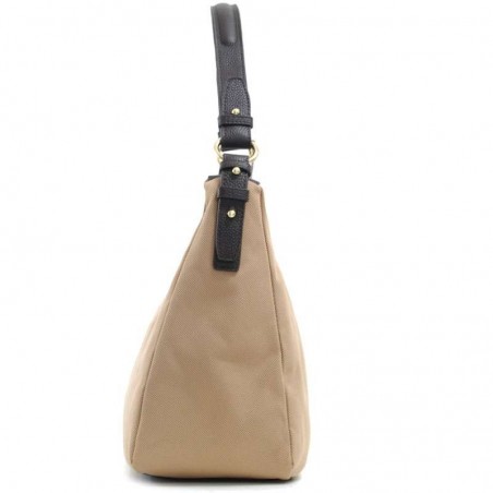 Sac porté épaule toile et cuir HEDGREN "Kiera" L dune | Sac à main femme beige printemps été déstockage