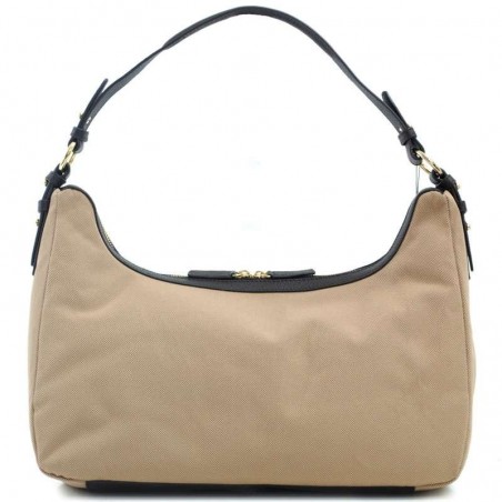 Sac porté épaule toile et cuir HEDGREN "Kiera" L dune | Sac à main femme beige printemps été déstockage