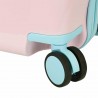 Valise trotteur MINNIE "Florals" rose pastel | Bagage cabine enfant fille original ludique disney Valise trotteur MINNIE "Florals" rose pastel | Bagage cabine enfant fille original ludique disney