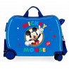 Valise trotteur enfant MICKEY "Circle" bleu | Bagage garçon ludique original Valise trotteur enfant MICKEY "Circle" bleu | Bagage garçon ludique original