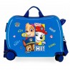 Valise trotteur PAT PATROUILLE "Be Happy" bleu | Bagage enfant garçon fille original Valise trotteur PAT PATROUILLE "Be Happy" bleu | Bagage enfant garçon fille original