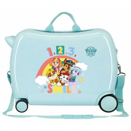 Valise trotteur PAT PATROUILLE "Dream Patrol" turquoise | Bagage enfant garçon fille original