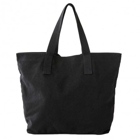 Sac fourre-tout RIP CURL "Surf" noir | Grand sac de plage femme en coton