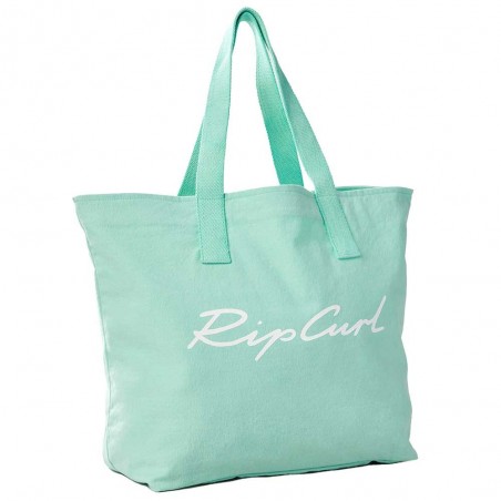 Sac fourre-tout RIP CURL "Surf" turquoise | Grand sac de plage femme pas cher