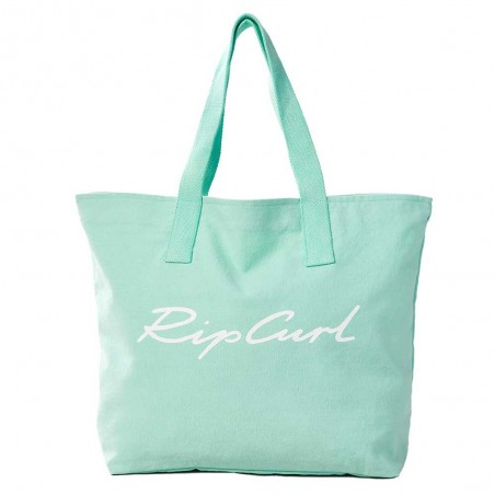 Sac fourre-tout RIP CURL "Surf" turquoise | Grand sac de plage femme pas cher