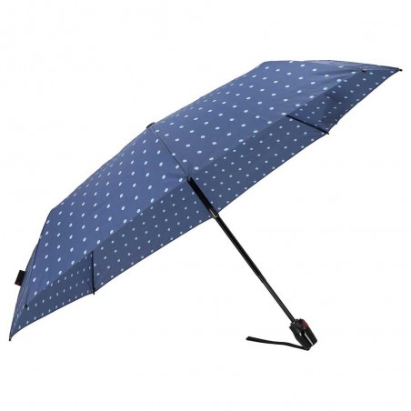 Parapluie pliant KNIRPS "T200 Medium Duomatic" kelly blue | Parapluie de poche femme qualité allemande garantie 5 ans