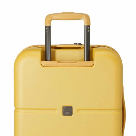Valise cabine 55cm PEPE JEANS "Chest" jaune ocre | Bagage avion enfant ado marque tendance Valise cabine 55cm PEPE JEANS "Chest" jaune ocre | Bagage avion enfant ado marque tendance