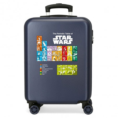 Valise cabine STAR WARS "Elements" bleu marine | Bagage enfant ado personnages saga Star Wars