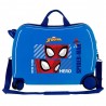 Valise trotteur enfant SPIDERMAN "Hero" bleu | Bagage garçon super-héros Marvel original Valise trotteur enfant SPIDERMAN "Hero" bleu | Bagage garçon super-héros Marvel original