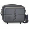 Vanity case rigide PEPE JEANS "Highlight" bleu marine | Trousse de toilette fille femme originale marque tendance Vanity case rigide PEPE JEANS "Highlight" bleu marine | Trousse de toilette fille femme originale marque tendance