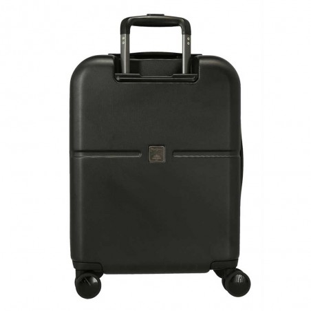 Valise cabine 55cm PEPE JEANS "Highlight" noir | Bagage avion petit format marque tendance mode