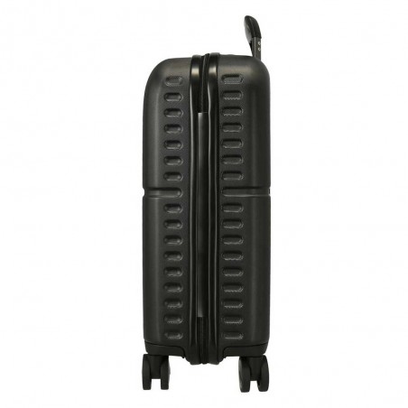 Valise cabine 55cm PEPE JEANS "Highlight" noir | Bagage avion petit format marque tendance mode