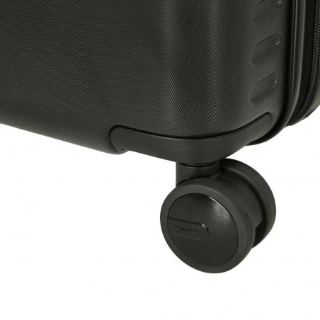Valise cabine 55cm PEPE JEANS "Highlight" noir | Bagage avion petit format marque tendance mode Valise cabine 55cm PEPE JEANS "Highlight" noir | Bagage avion petit format marque tendance mode