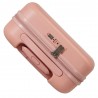 Valise cabine 55cm PEPE JEANS "Highlight" rose pastel | Bagage avion petit format marque tendance mode Valise cabine 55cm PEPE JEANS "Highlight" rose pastel | Bagage avion petit format marque tendance mode