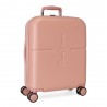 Valise cabine 55cm PEPE JEANS "Highlight" rose pastel | Bagage avion petit format marque tendance mode Valise cabine 55cm PEPE JEANS "Highlight" rose pastel | Bagage avion petit format marque tendance mode