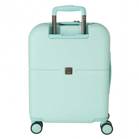 Valise cabine 55cm PEPE JEANS "Highlight" vert menthe | Bagage avion petit format marque tendance mode Valise cabine 55cm PEPE JEANS "Highlight" vert menthe | Bagage avion petit format marque tendance mode
