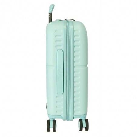 Valise cabine 55cm PEPE JEANS "Highlight" vert menthe | Bagage avion petit format marque tendance mode Valise cabine 55cm PEPE JEANS "Highlight" vert menthe | Bagage avion petit format marque tendance mode