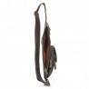 Sac body homme en cuir KATANA marron foncé chocolat | Sacoche holster porté travers pas cher Sac body homme en cuir KATANA marron foncé chocolat | Sacoche holster porté travers pas cher