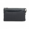 Pochette multifonctions femme en cuir KATANA noir | Mini sac bandoulière minaudière convertible soirée cérémonie Pochette multifonctions femme en cuir KATANA noir | Mini sac bandoulière minaudière convertible soirée cérémonie
